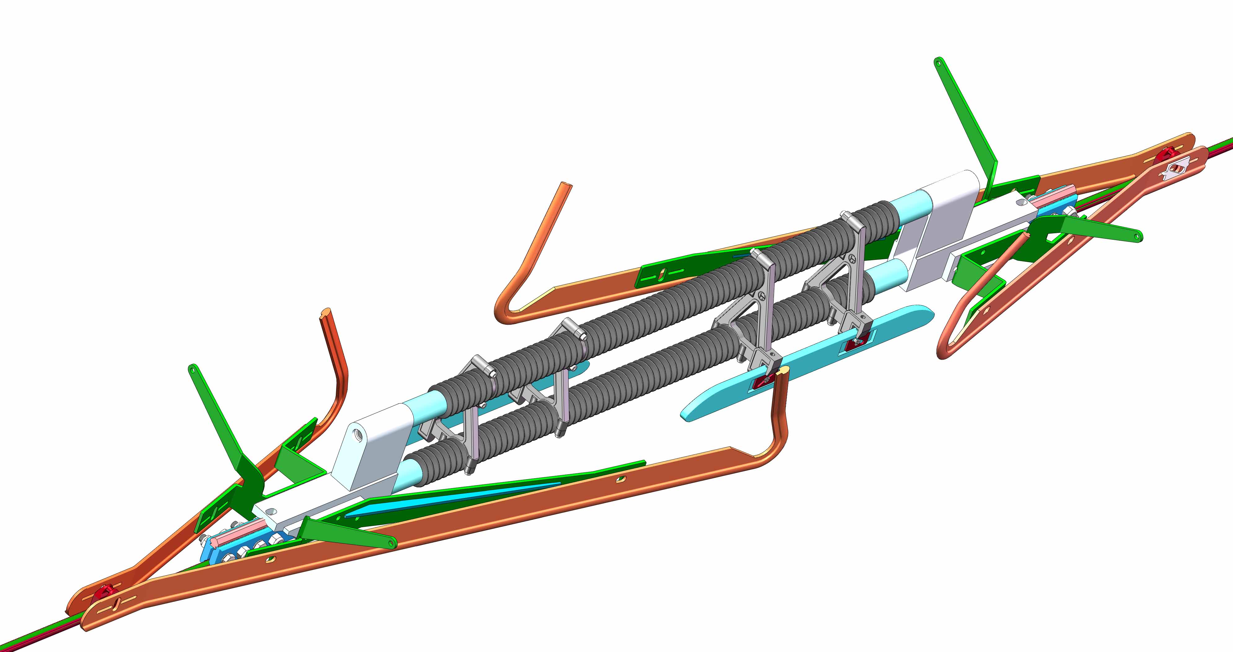 27.5kV Flexible Section Insulator for Electrified Railway OCS