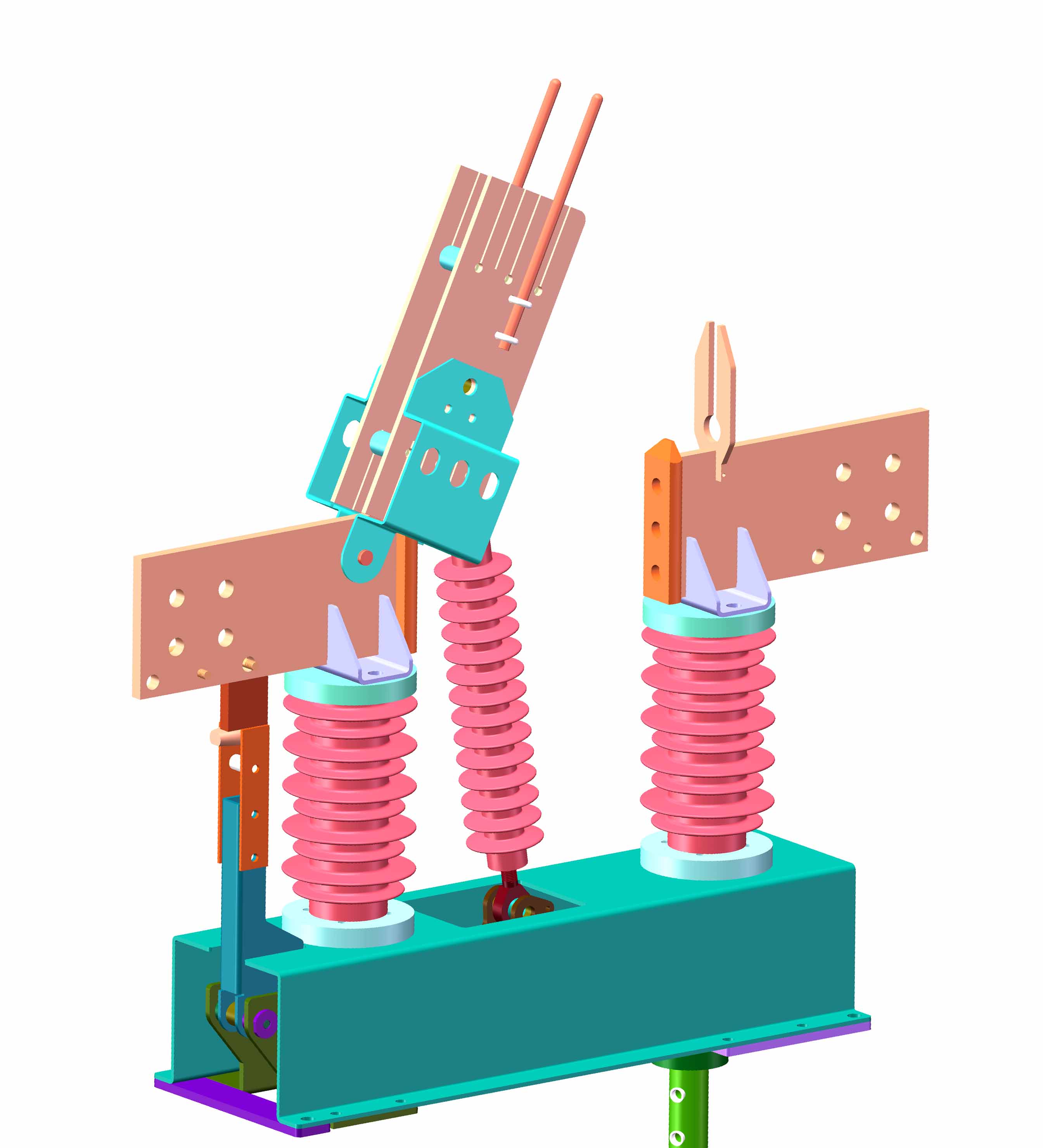 1.5kV 3150A DC Disconnect Switch for Metro Traction Power