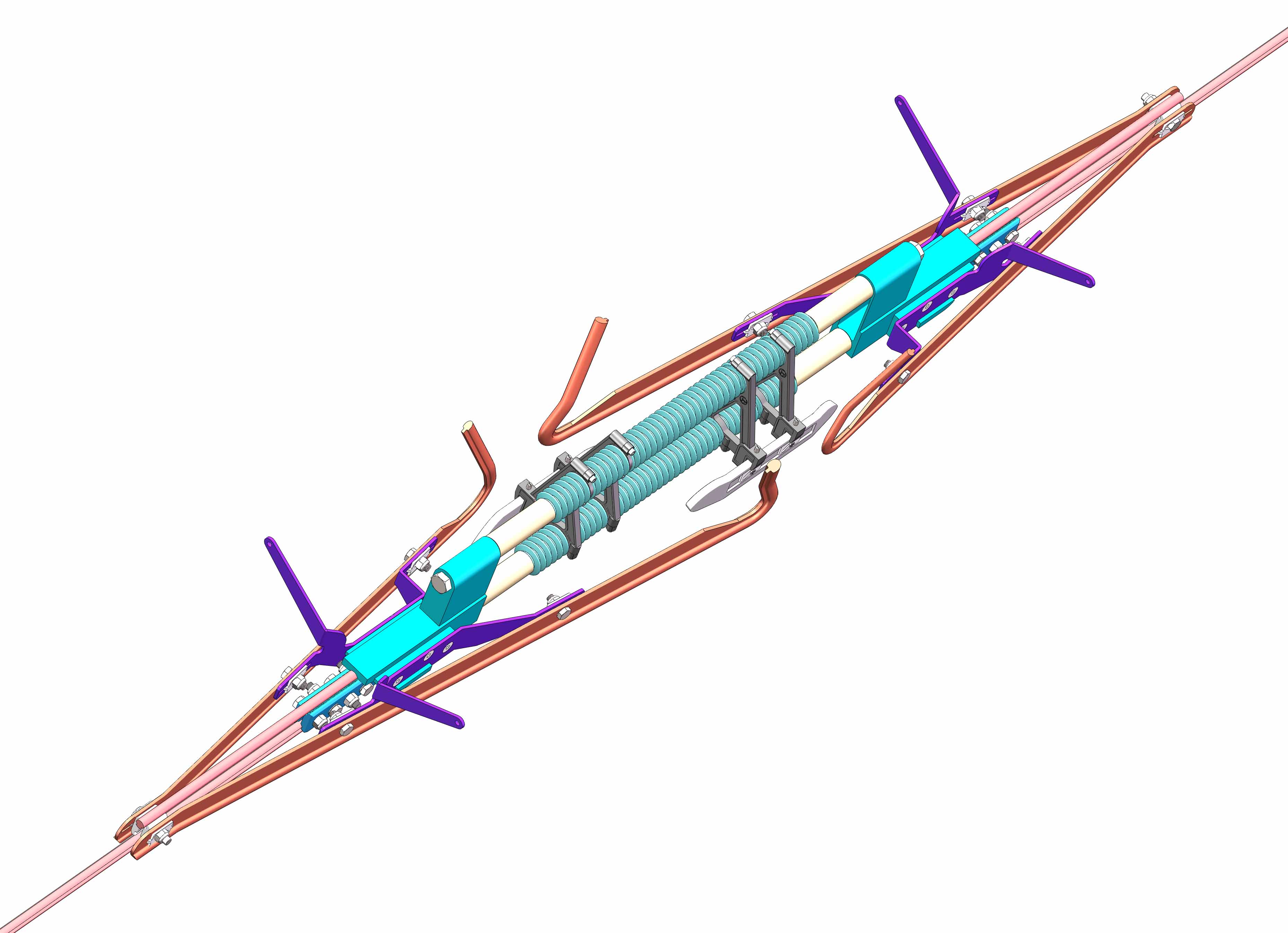 1.5kV Flexible Single-Line Section Insulator for Metro OCS