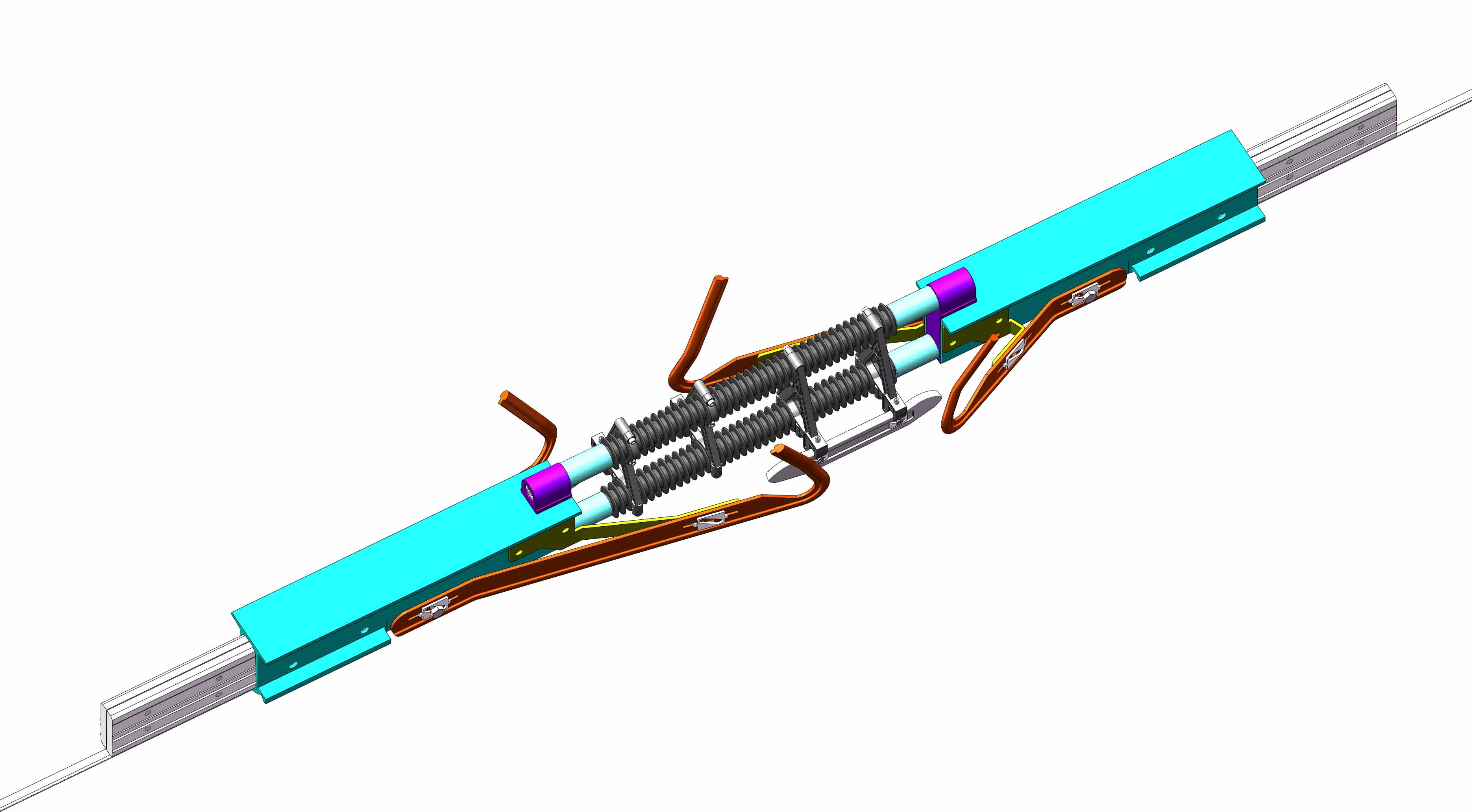DC 1500V Rigid Section Insulator for Metro Overhead System