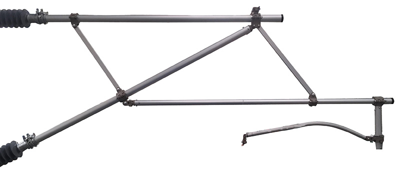 Standardized Aluminum Cantilever Assembly (300–350 km/h)